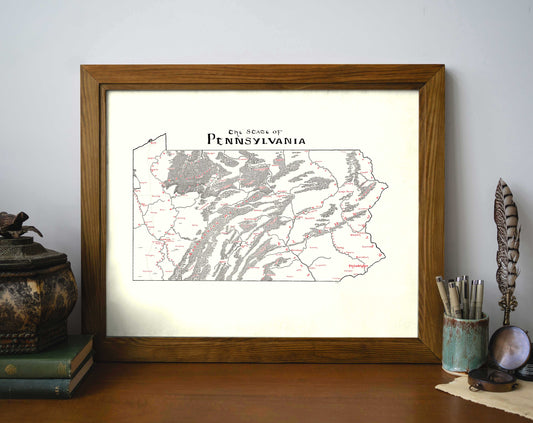 Pennsylvania Map