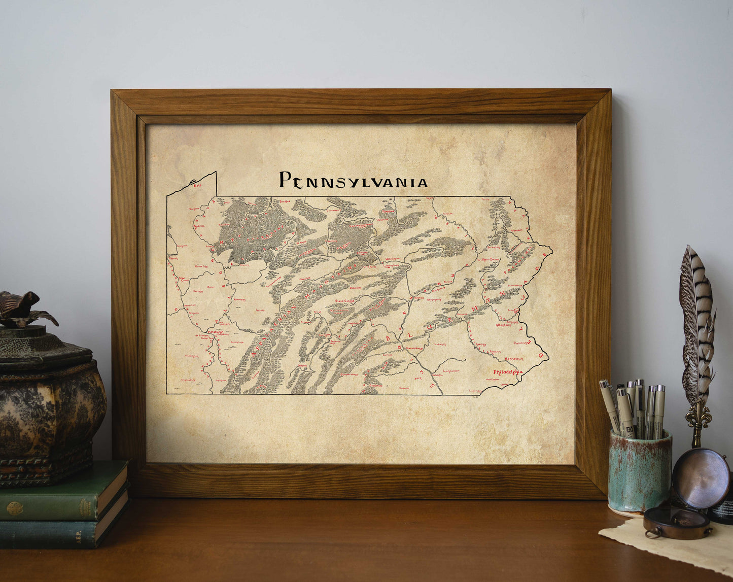 Pennsylvania Map