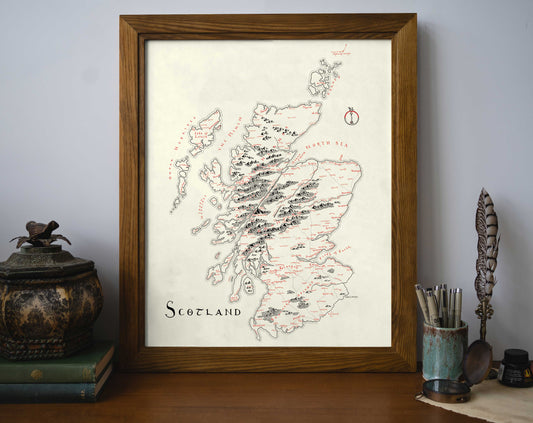 Scotland Map