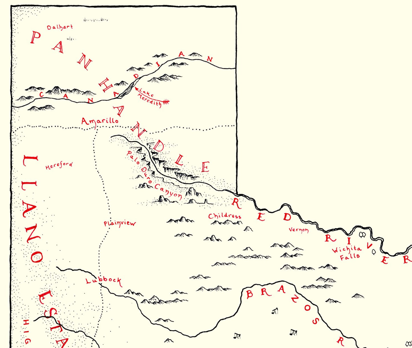 Texas Map Version 2