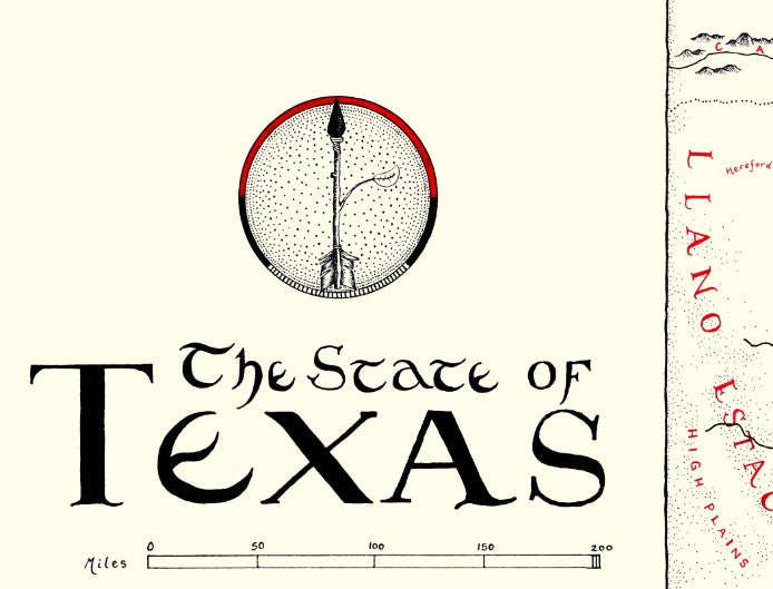 Texas Map (New Updated Version)