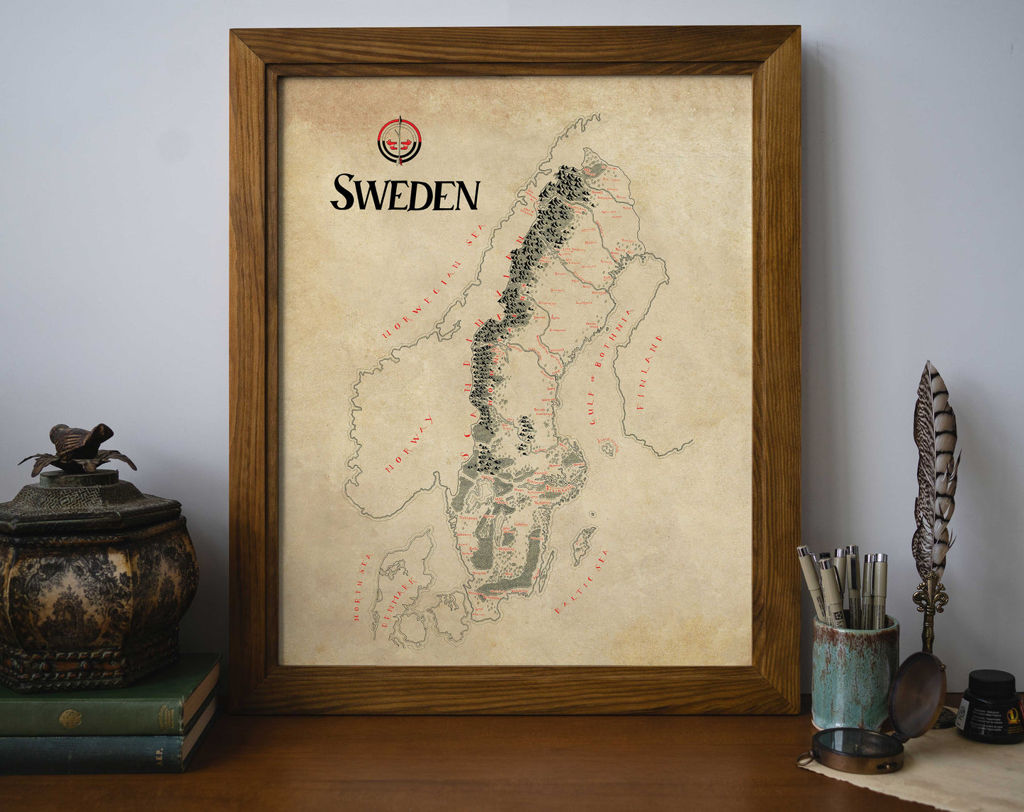 Sweden Map