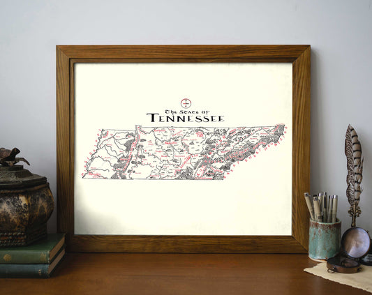 Tennessee Map