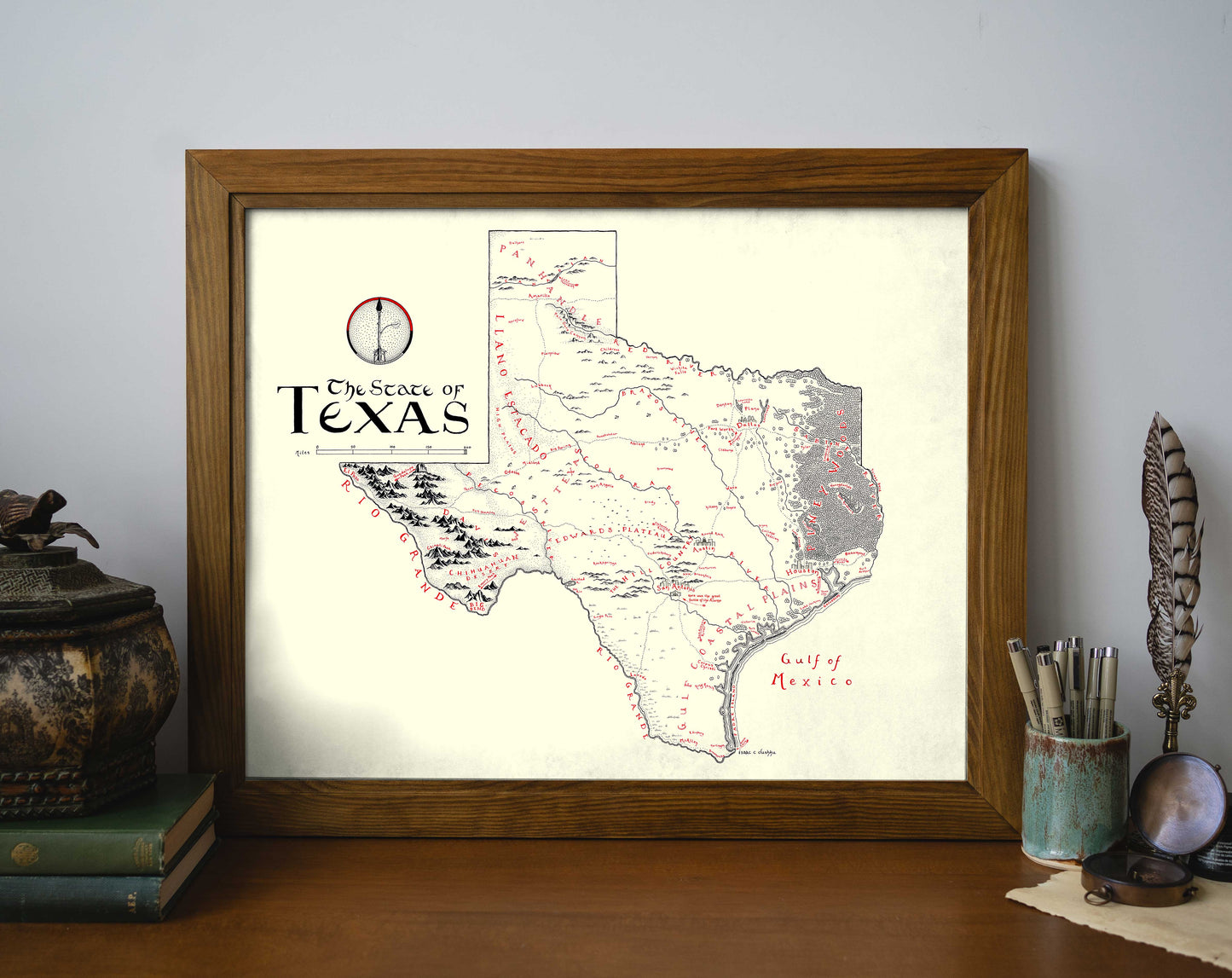 Texas Map (New Updated Version)