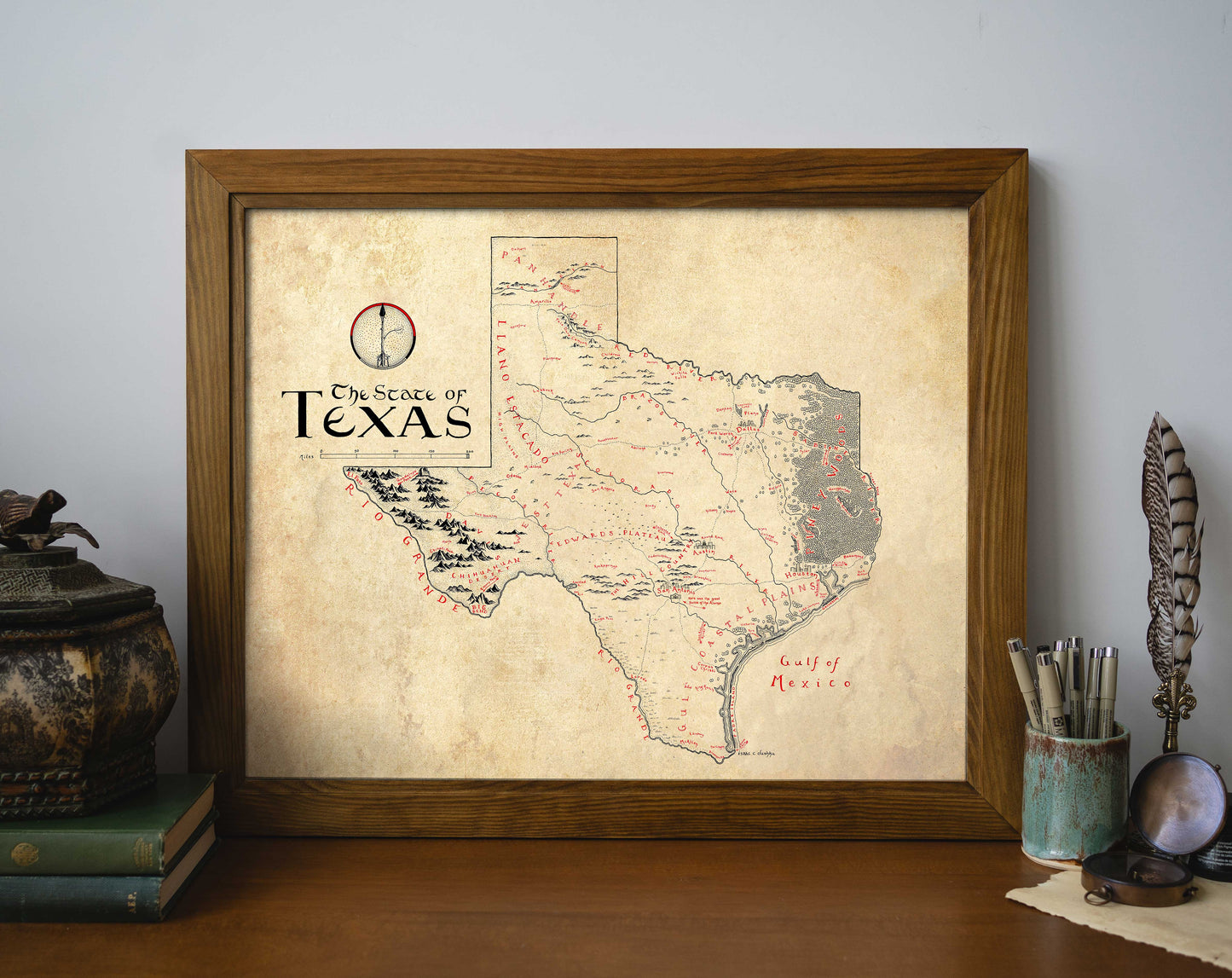 Texas Map (New Updated Version)