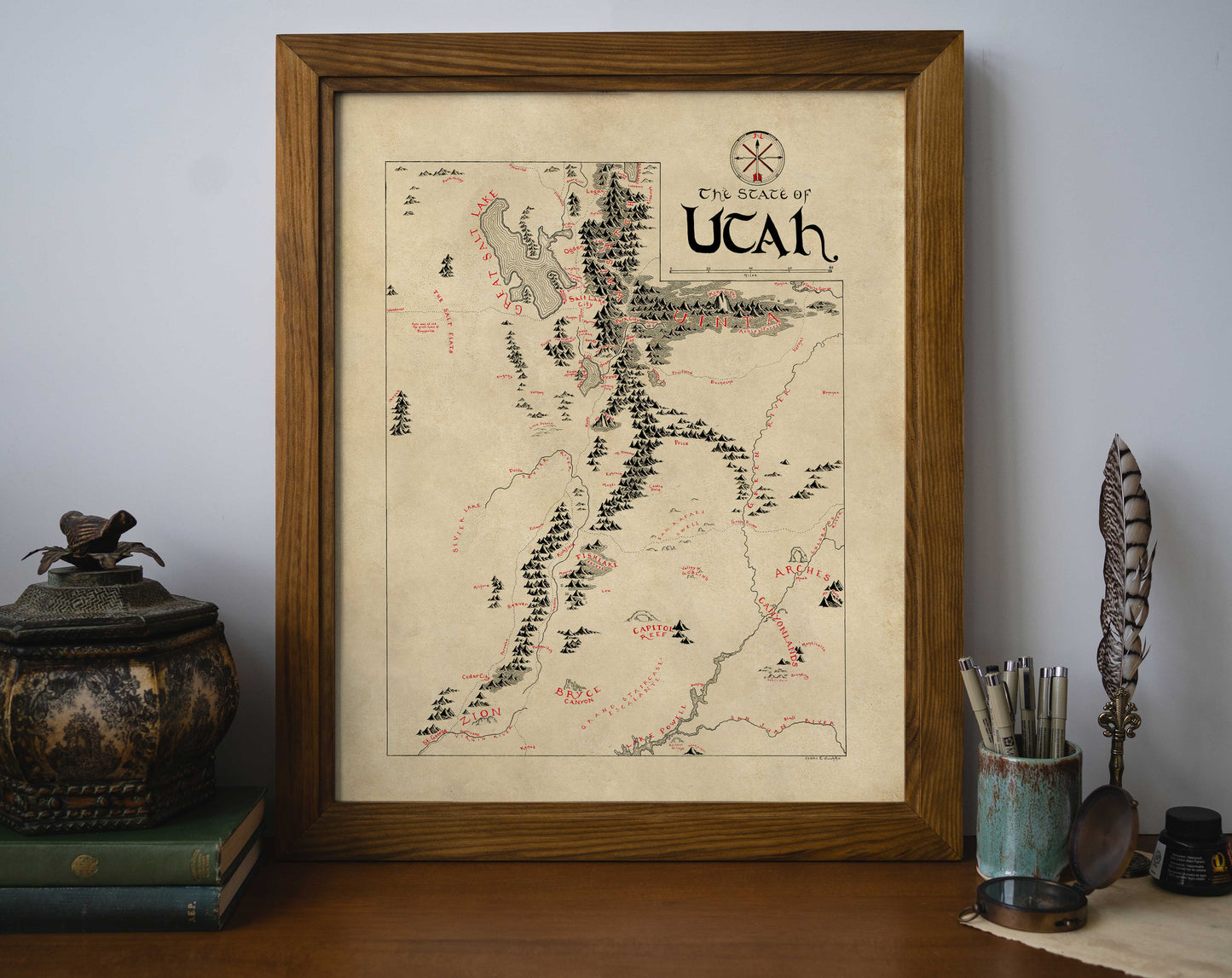 Utah Map (New Updated Version)