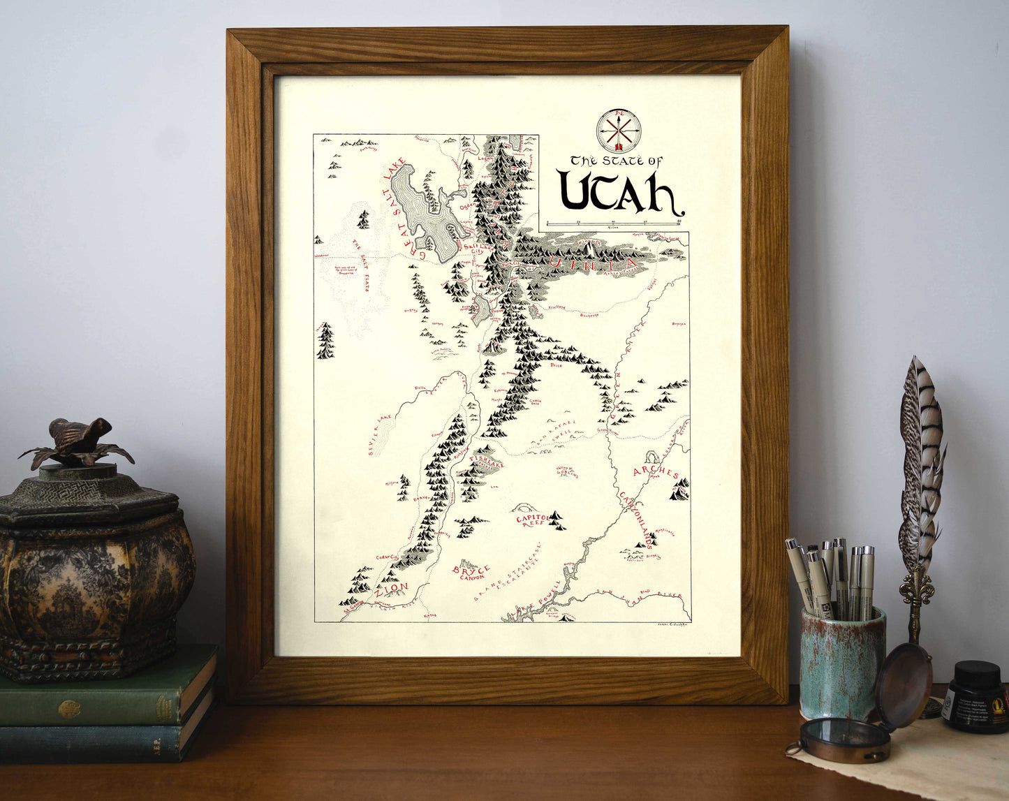 Utah Map (New Updated Version)