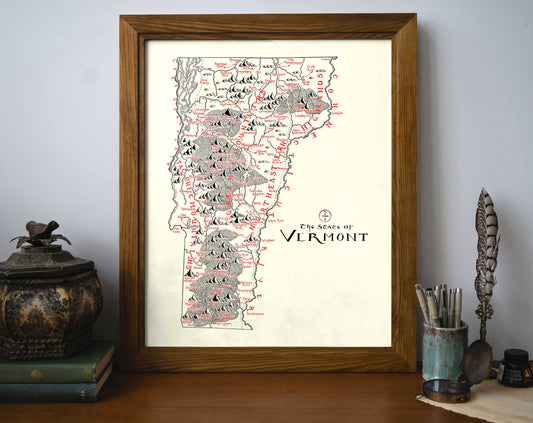 Vermont Map