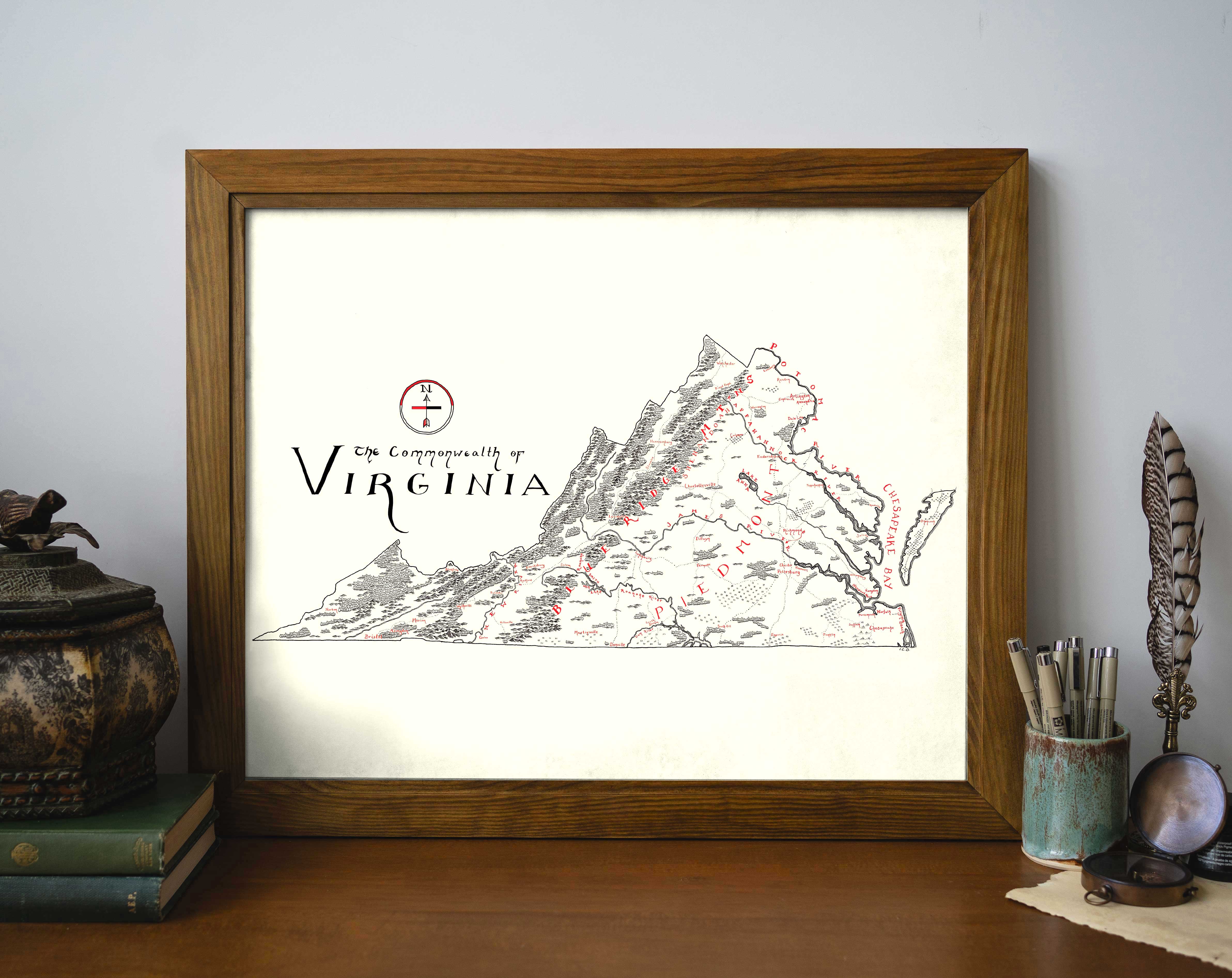Virginia Map – Lord of Maps