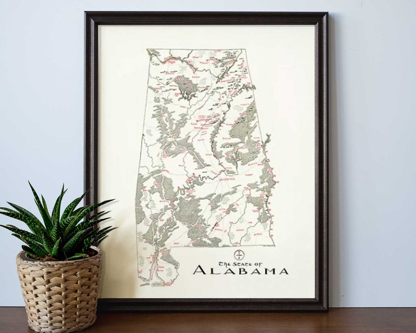 Alabama Map