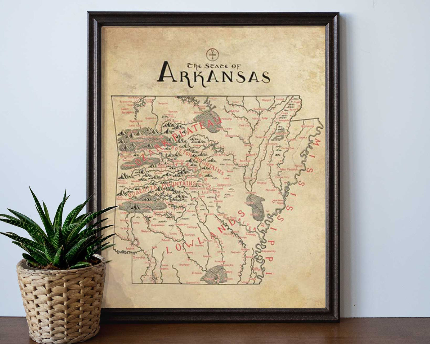 Arkansas Map