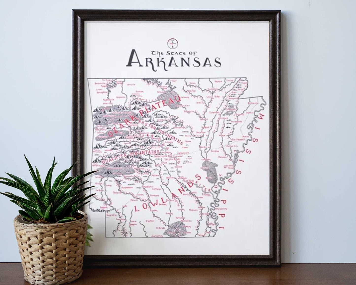 Arkansas Map