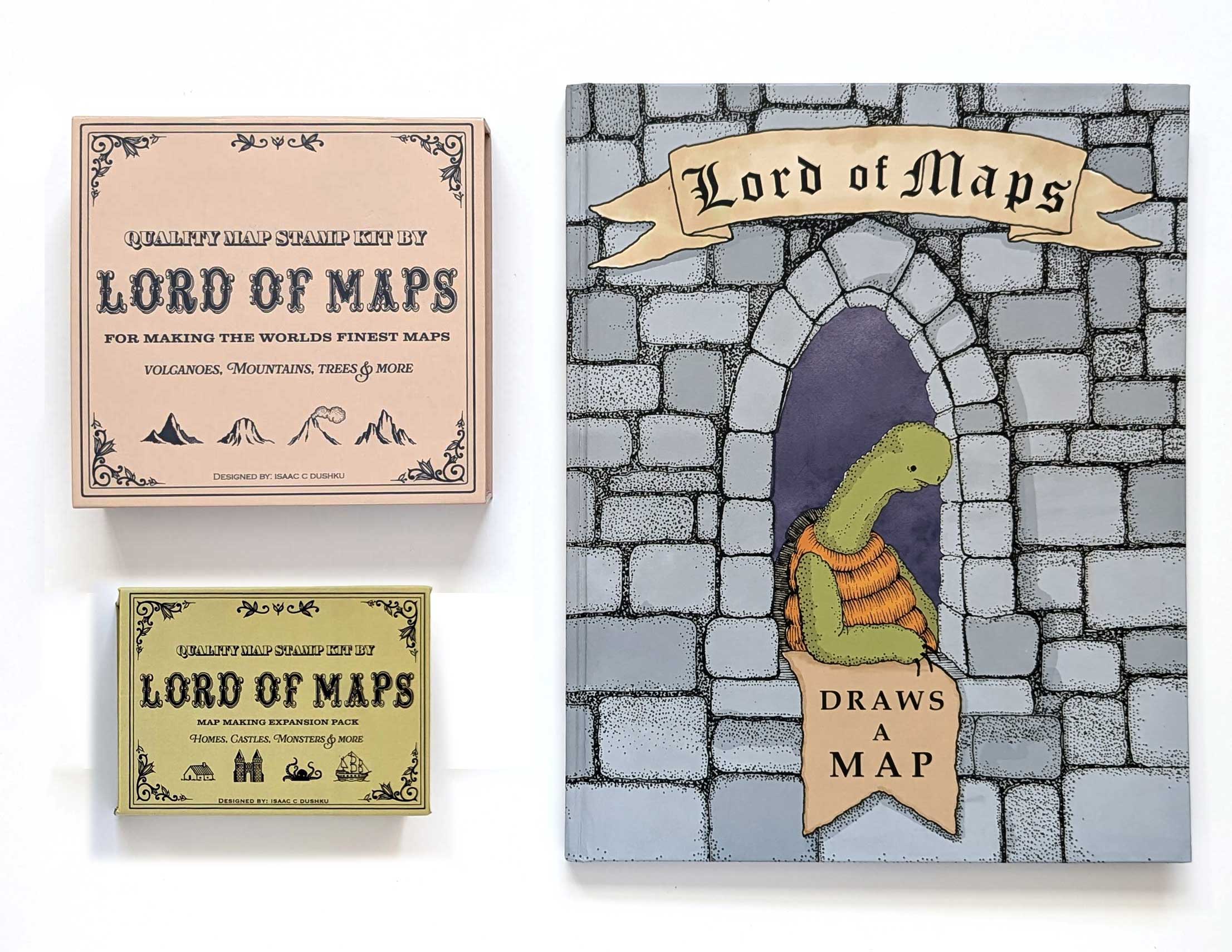 Normal Map Stamp Map Making Stamp Kit (16 Pieces) – Lord of Maps