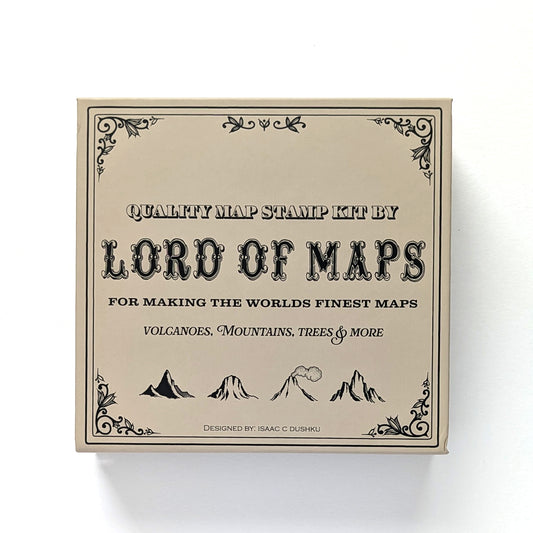 Map Making Stamp Kit (16 Pieces)