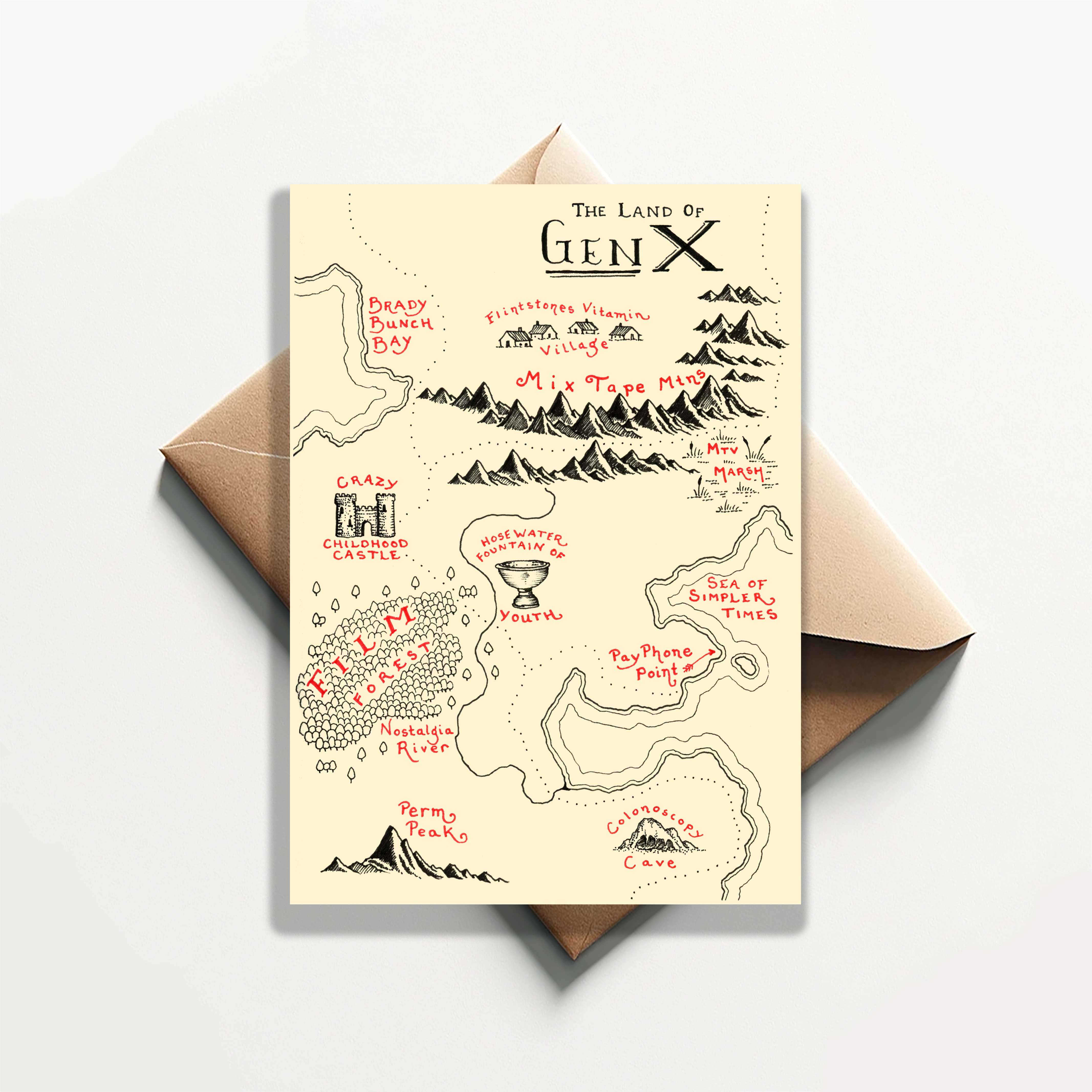 The Land of Gen X – Lord of Maps