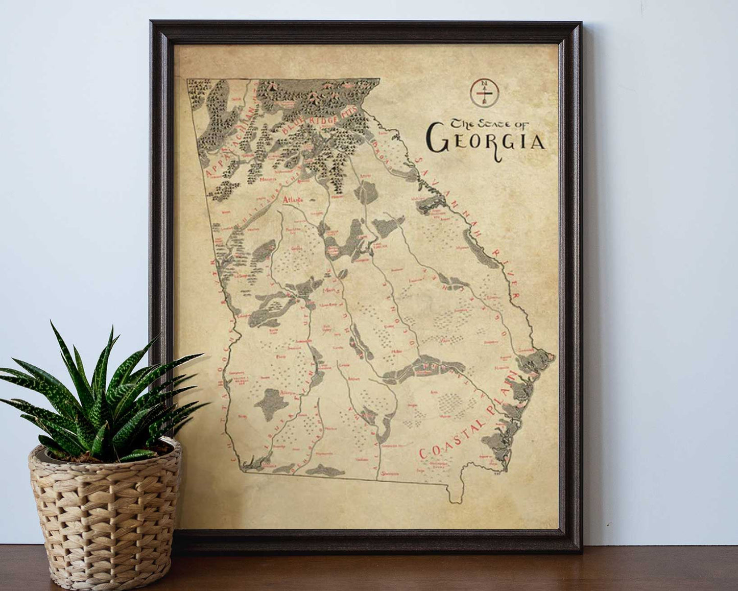 Georgia Map