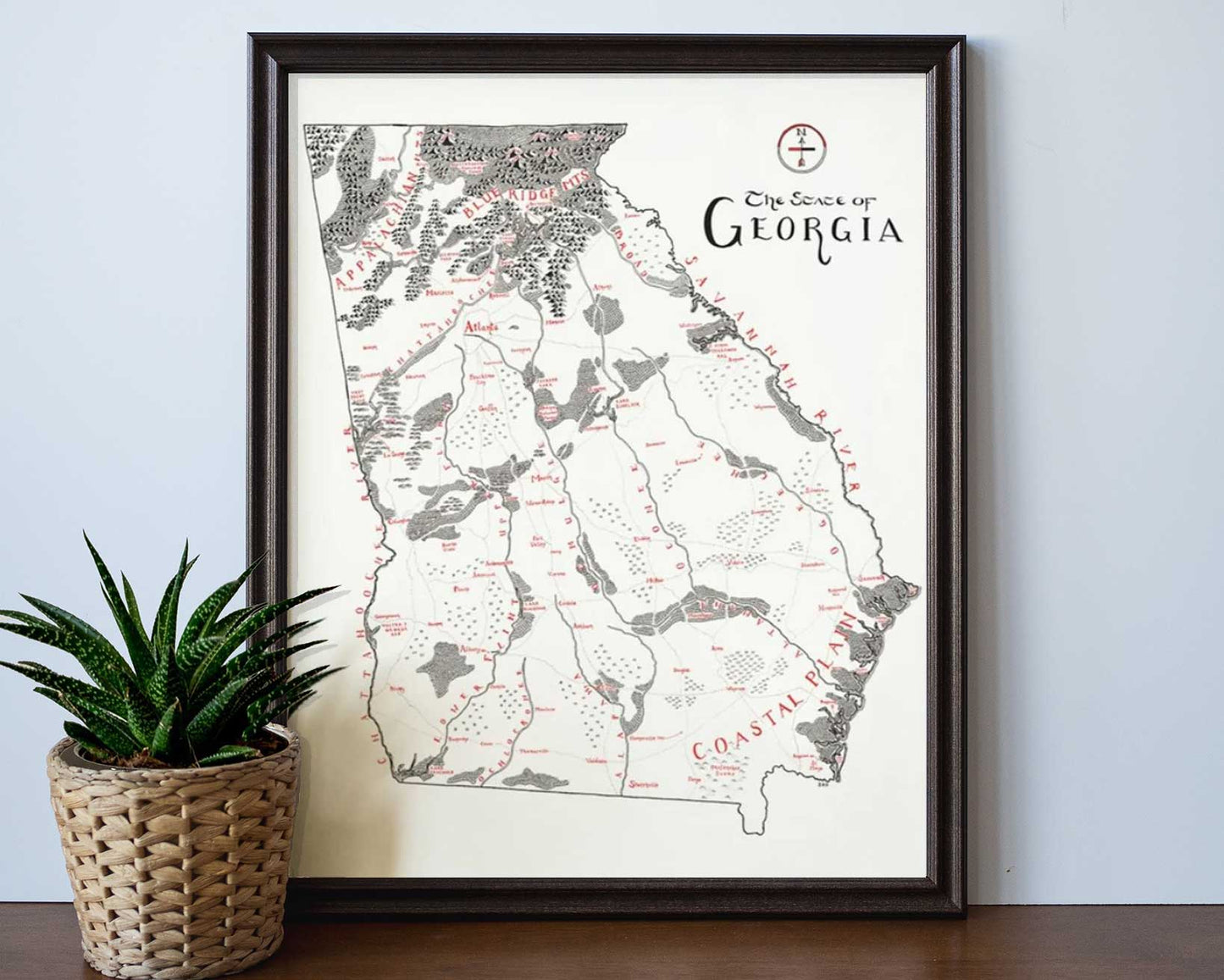 Georgia Map