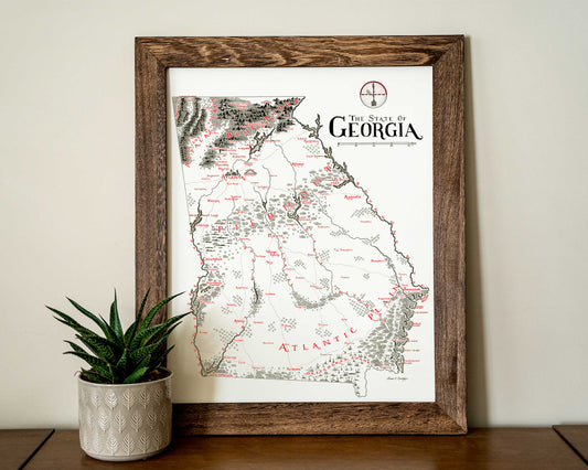 NEW UPDATED Georgia Map