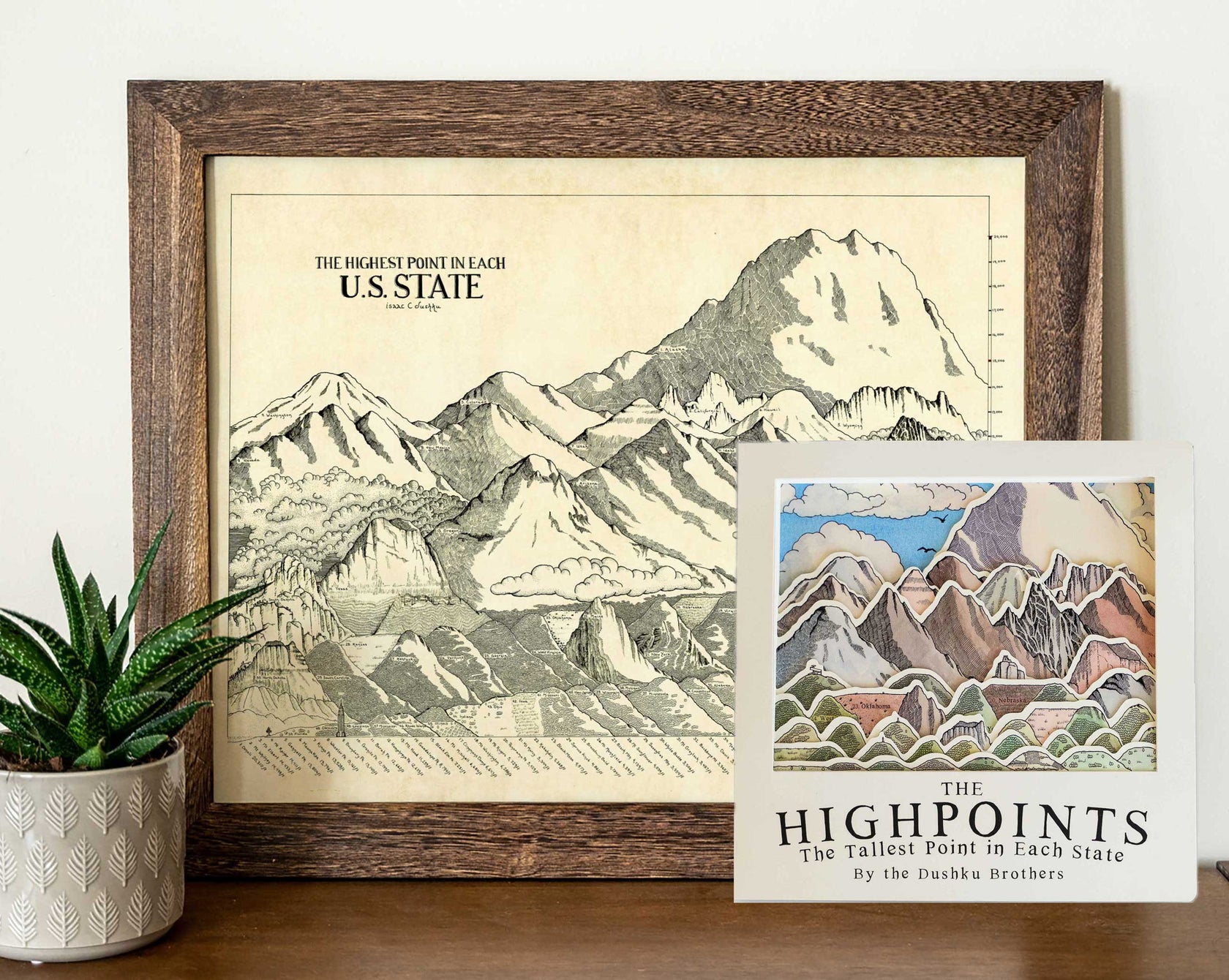Highest Mountains Map – Lord of Maps