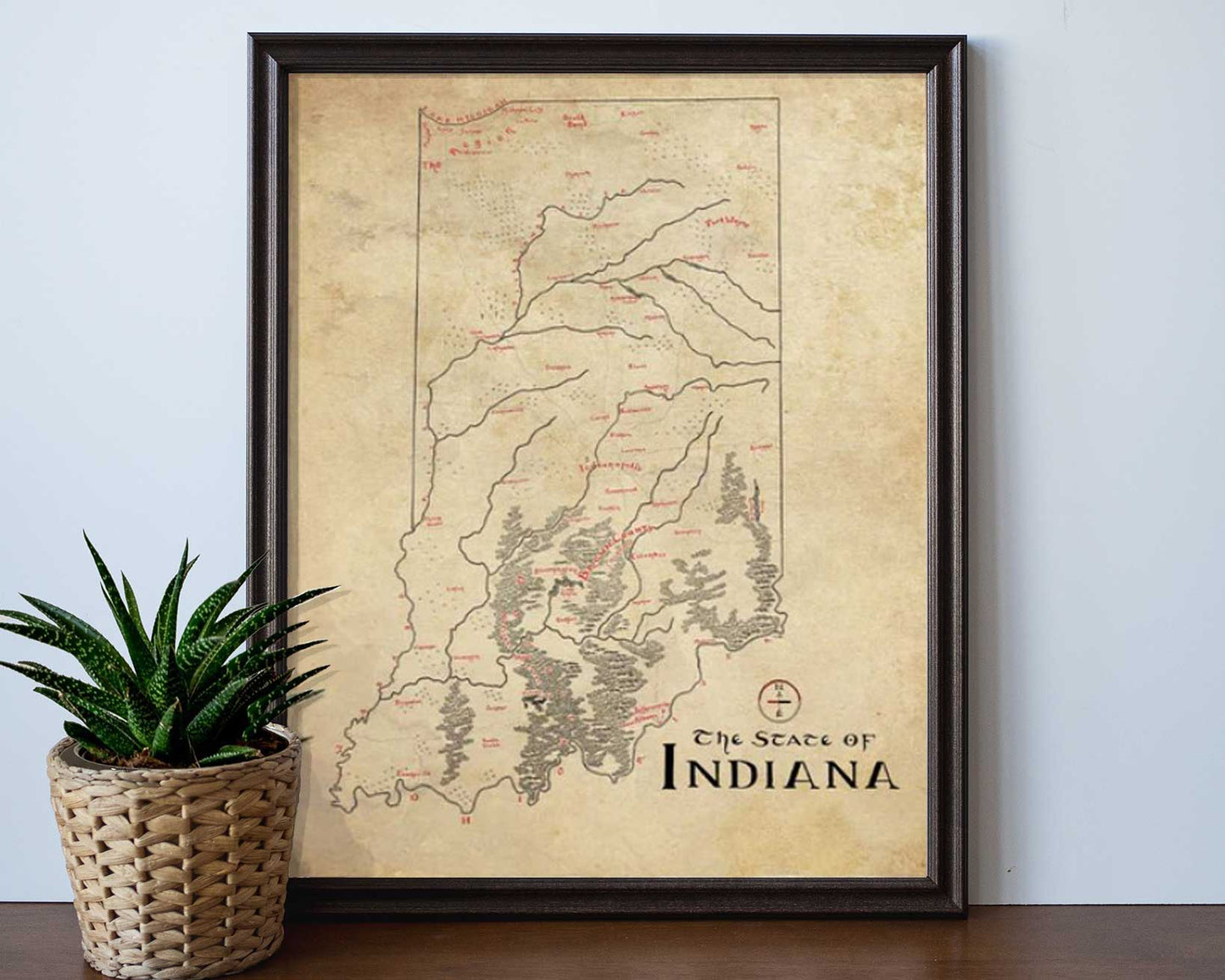 Indiana Map