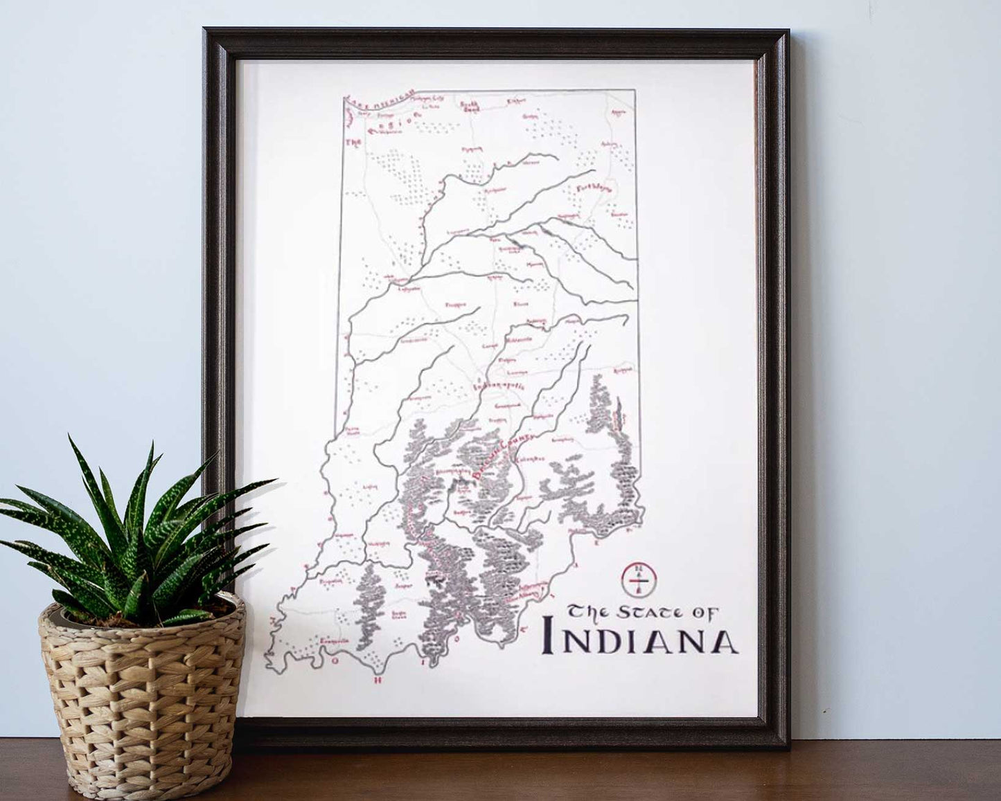 Indiana Map