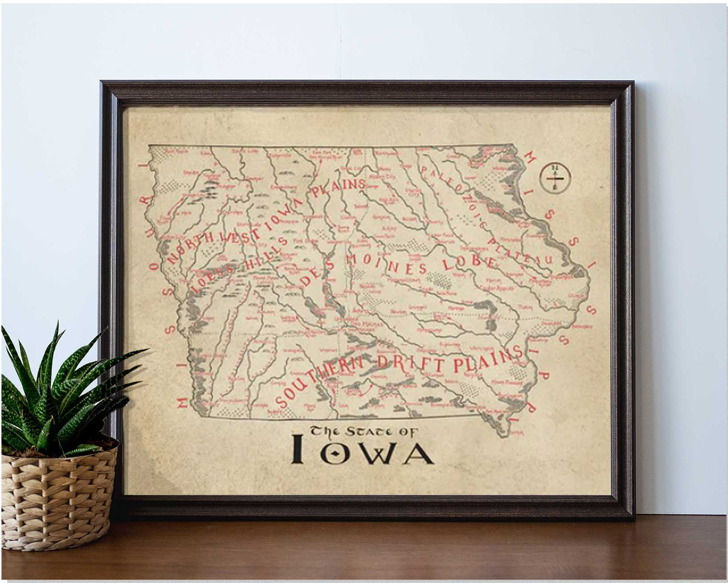 Iowa Map