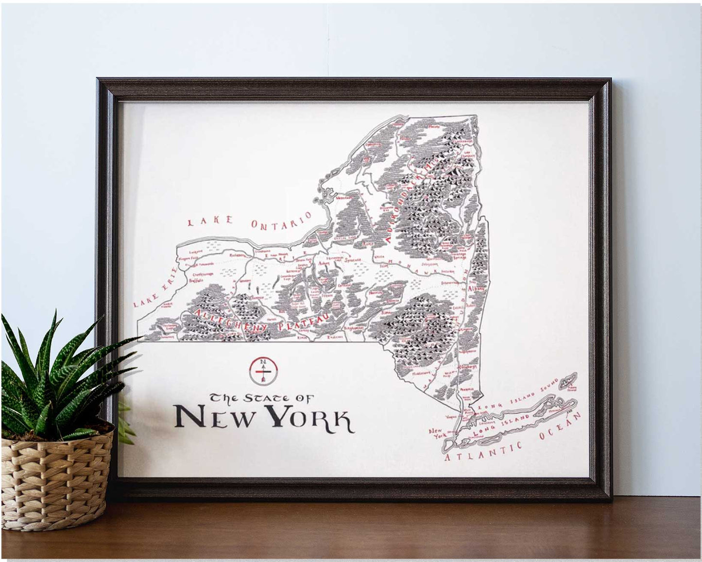 New York State Map