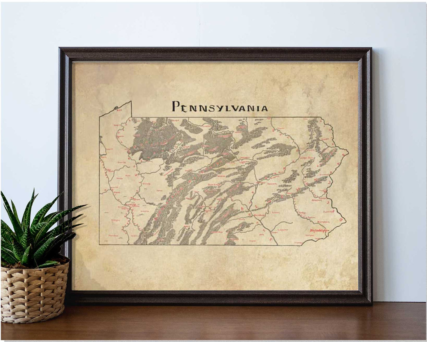 Pennsylvania Map