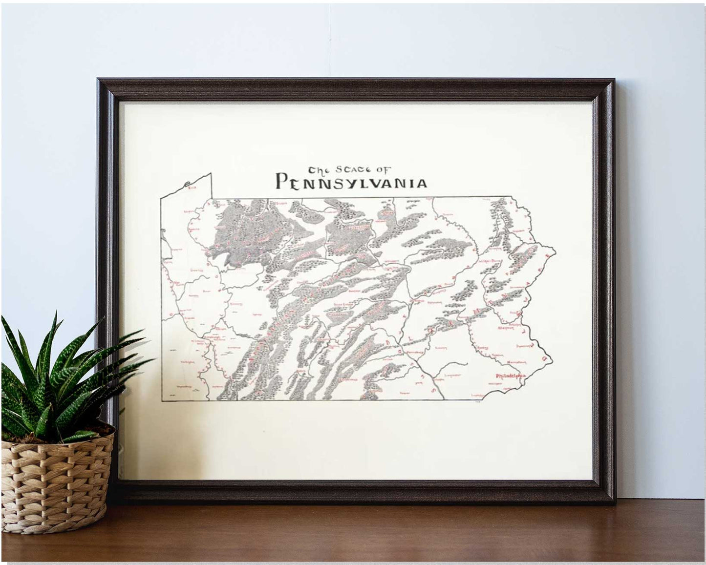 Pennsylvania Map