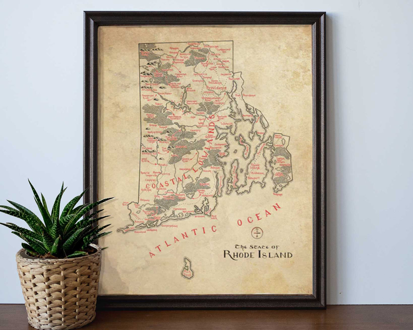 Rhode Island Map