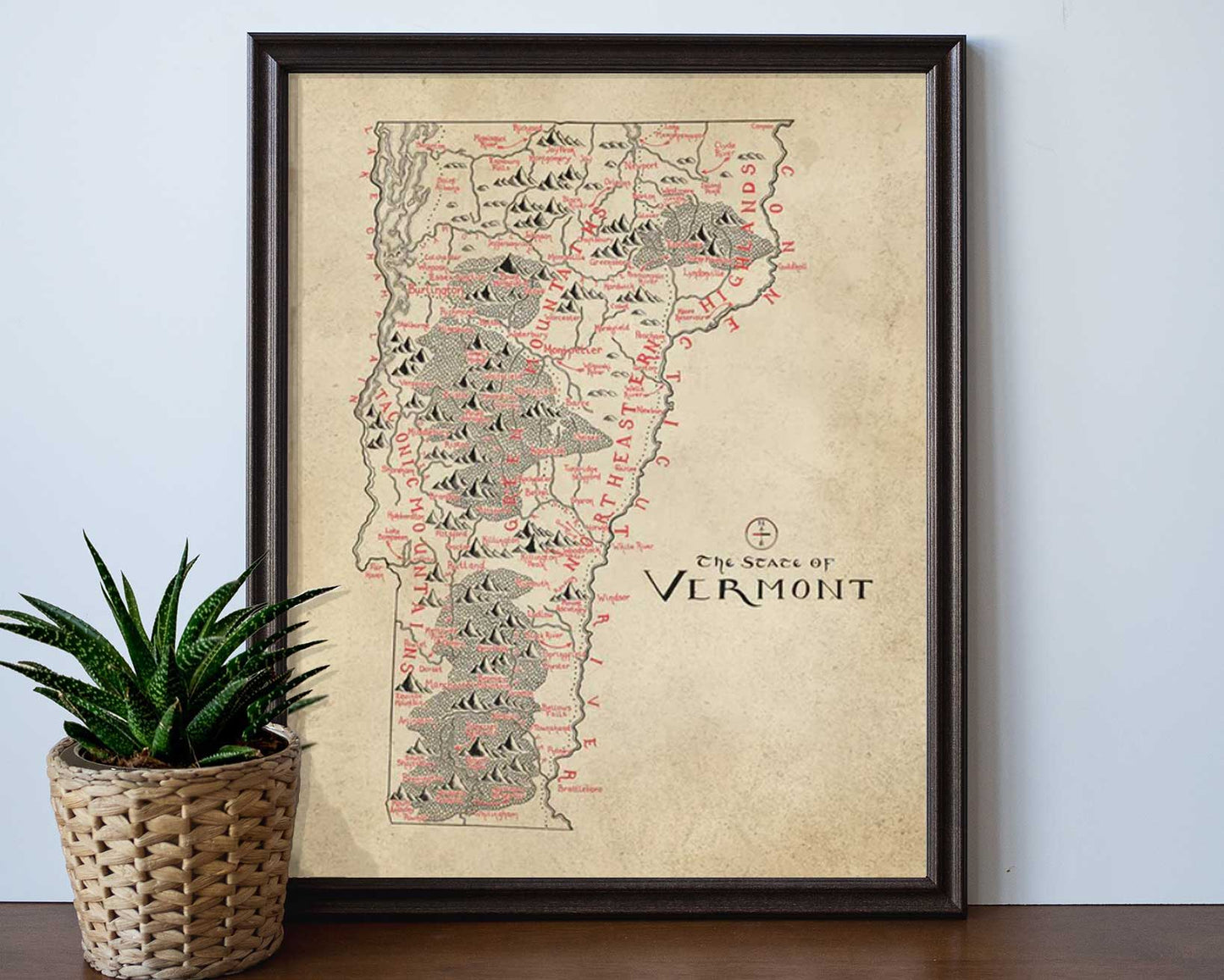 Vermont Map