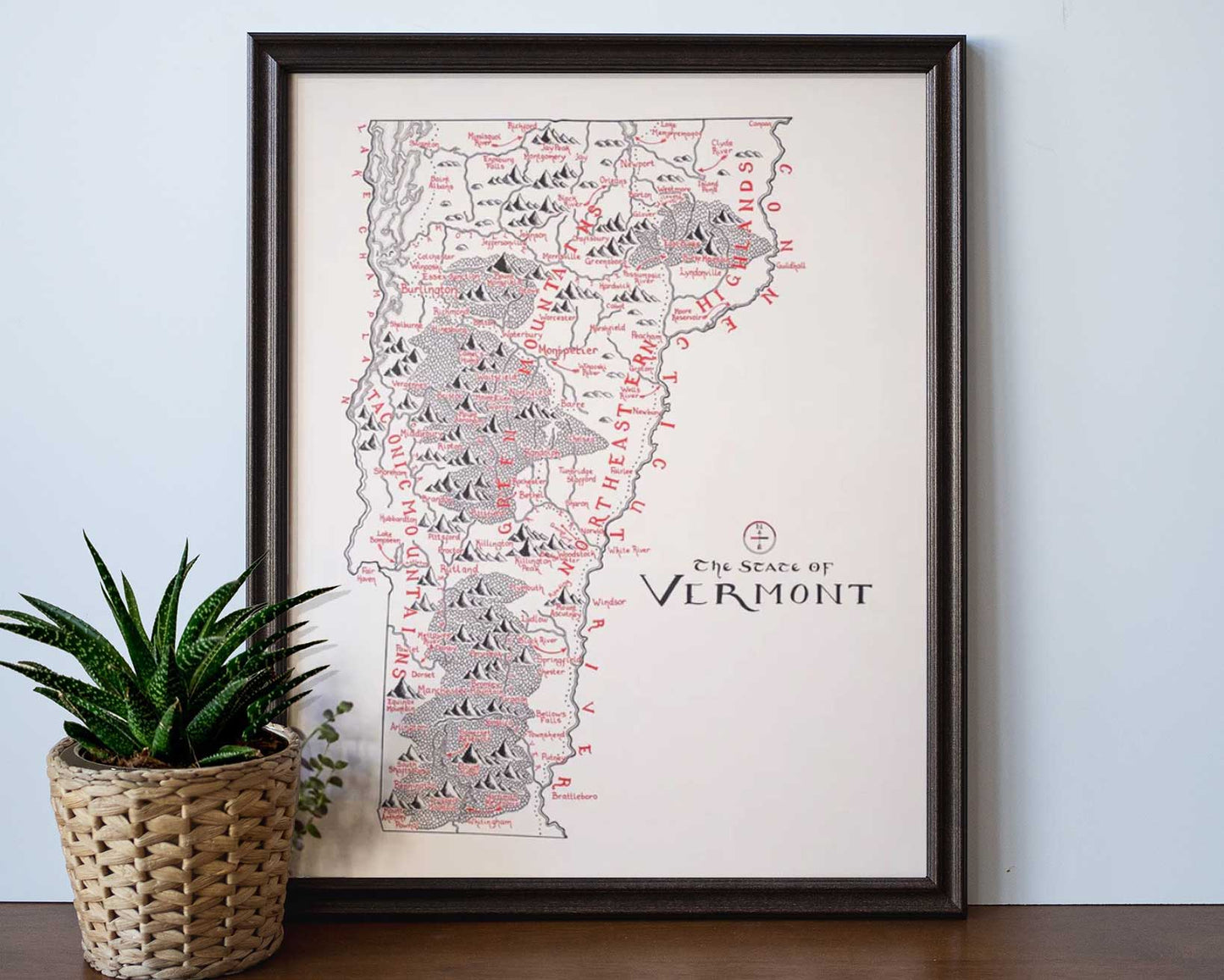 Vermont Map