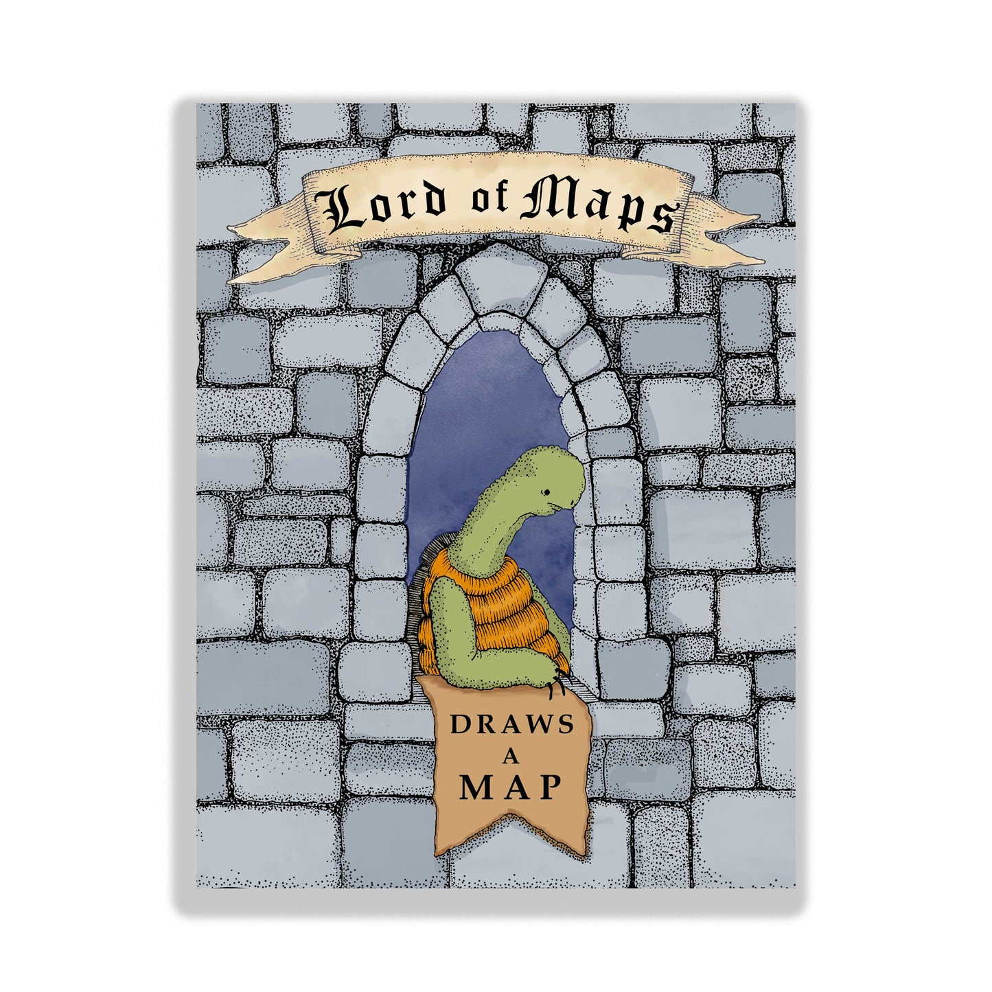 Lord of Maps: Draws a Map BOOK