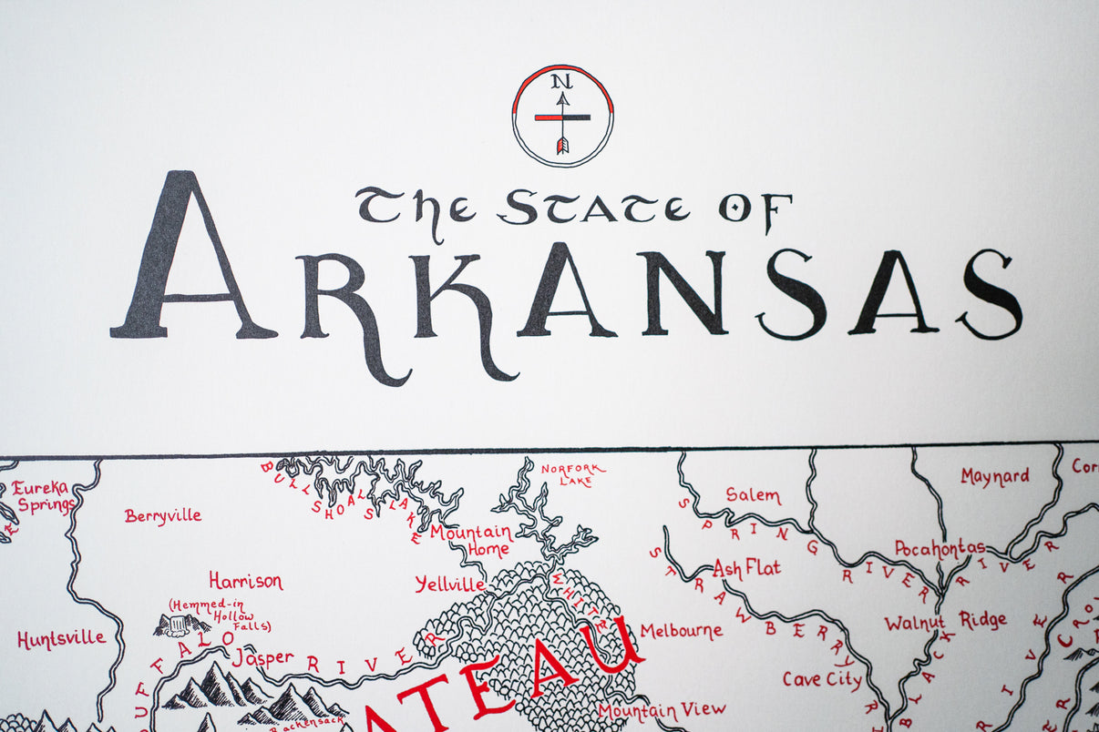 Arkansas Map – Lord of Maps