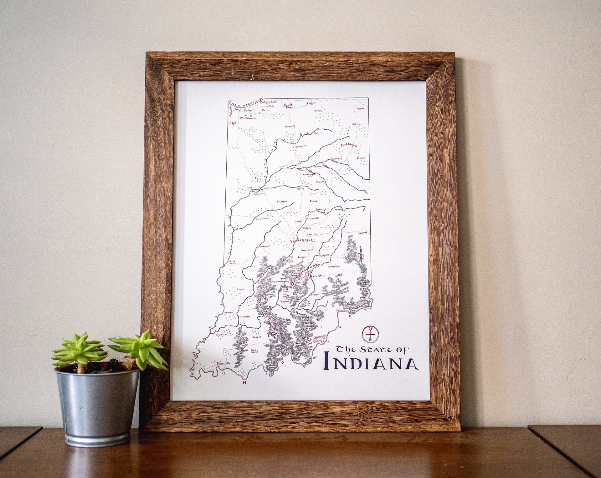 Indiana Map