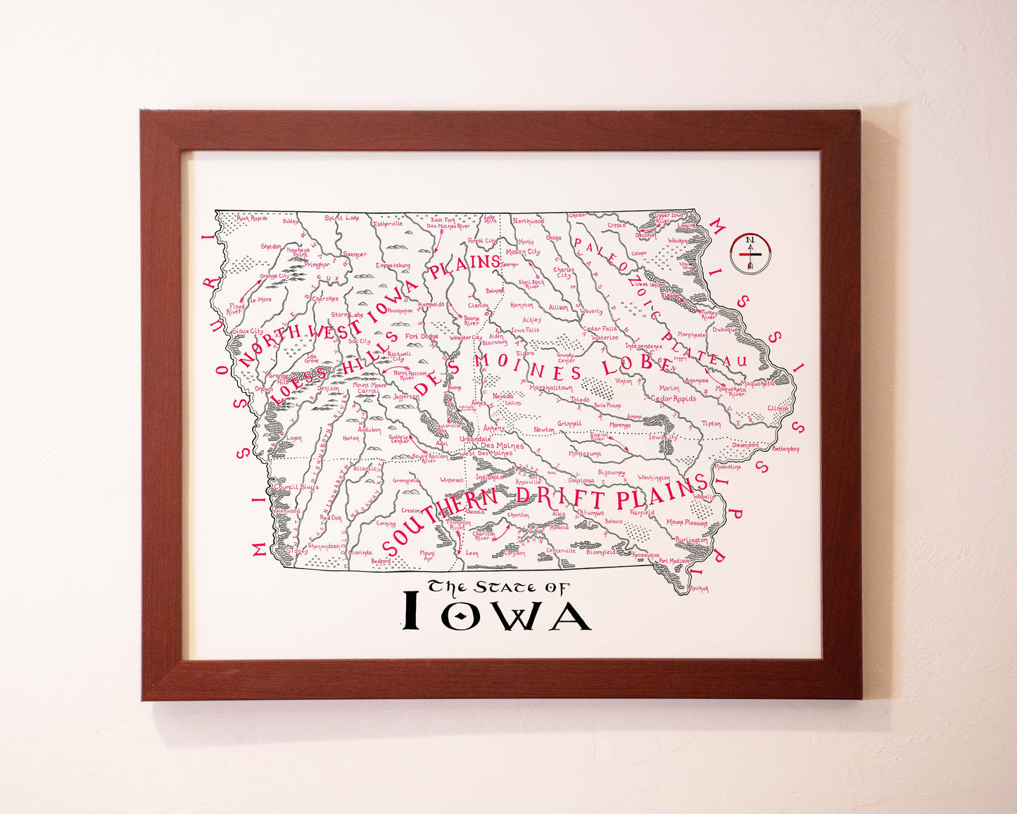 Iowa Map