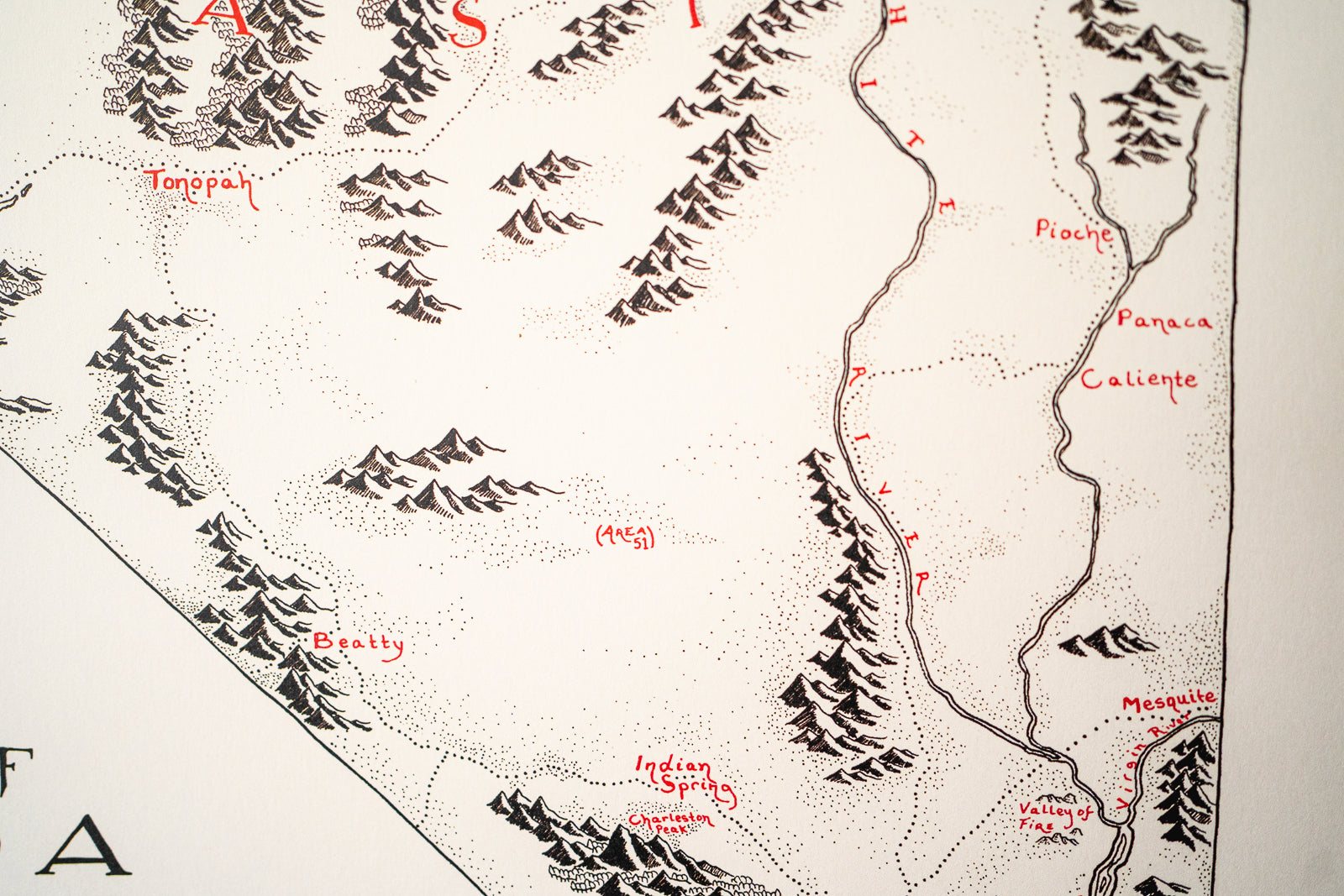 Nevada Map – Lord of Maps