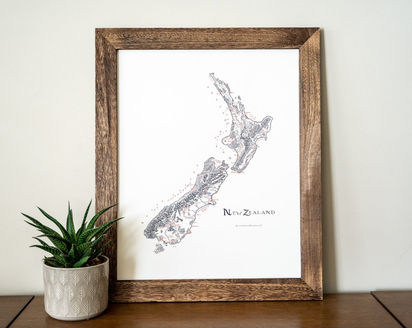 New Zealand Map