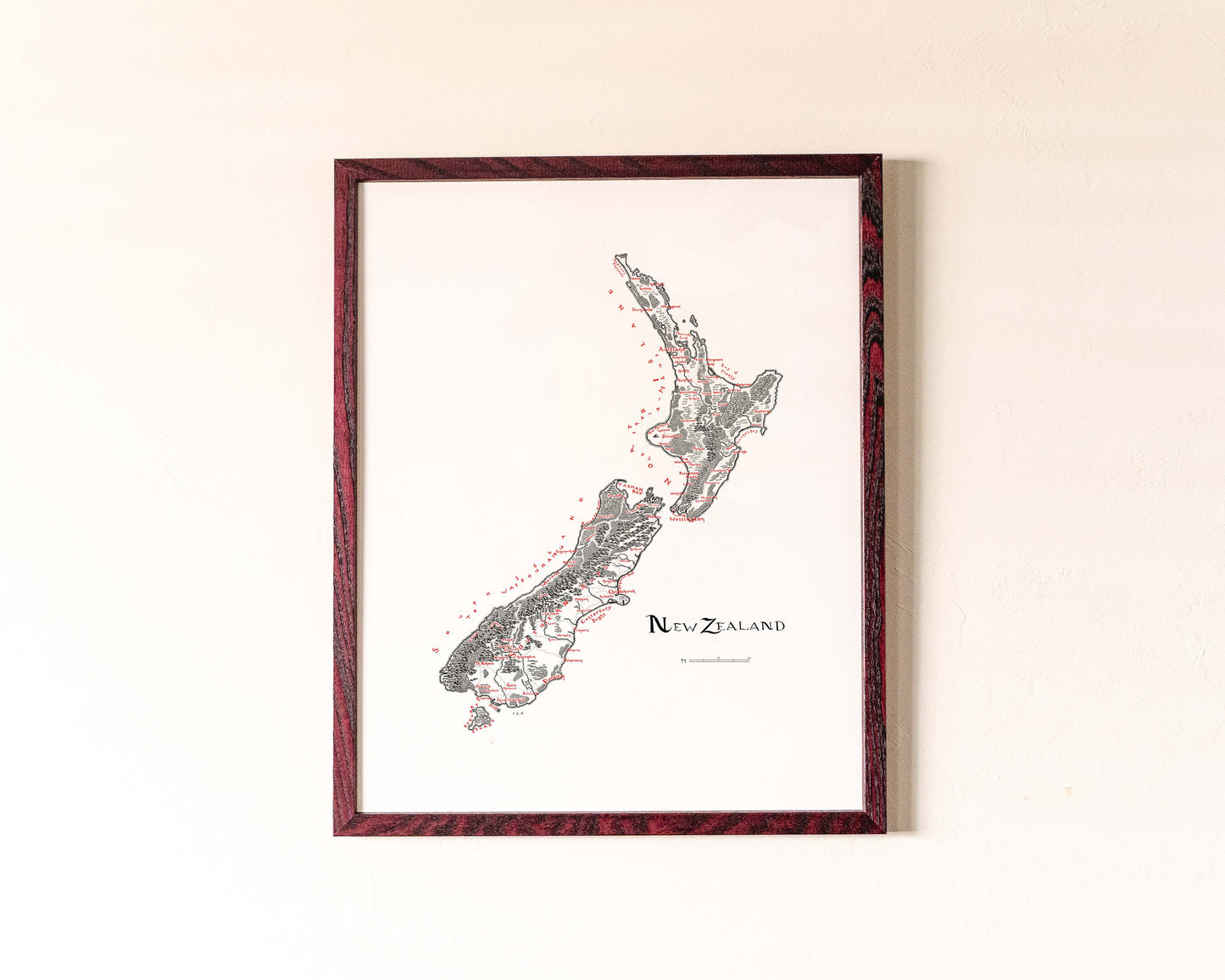 New Zealand Map