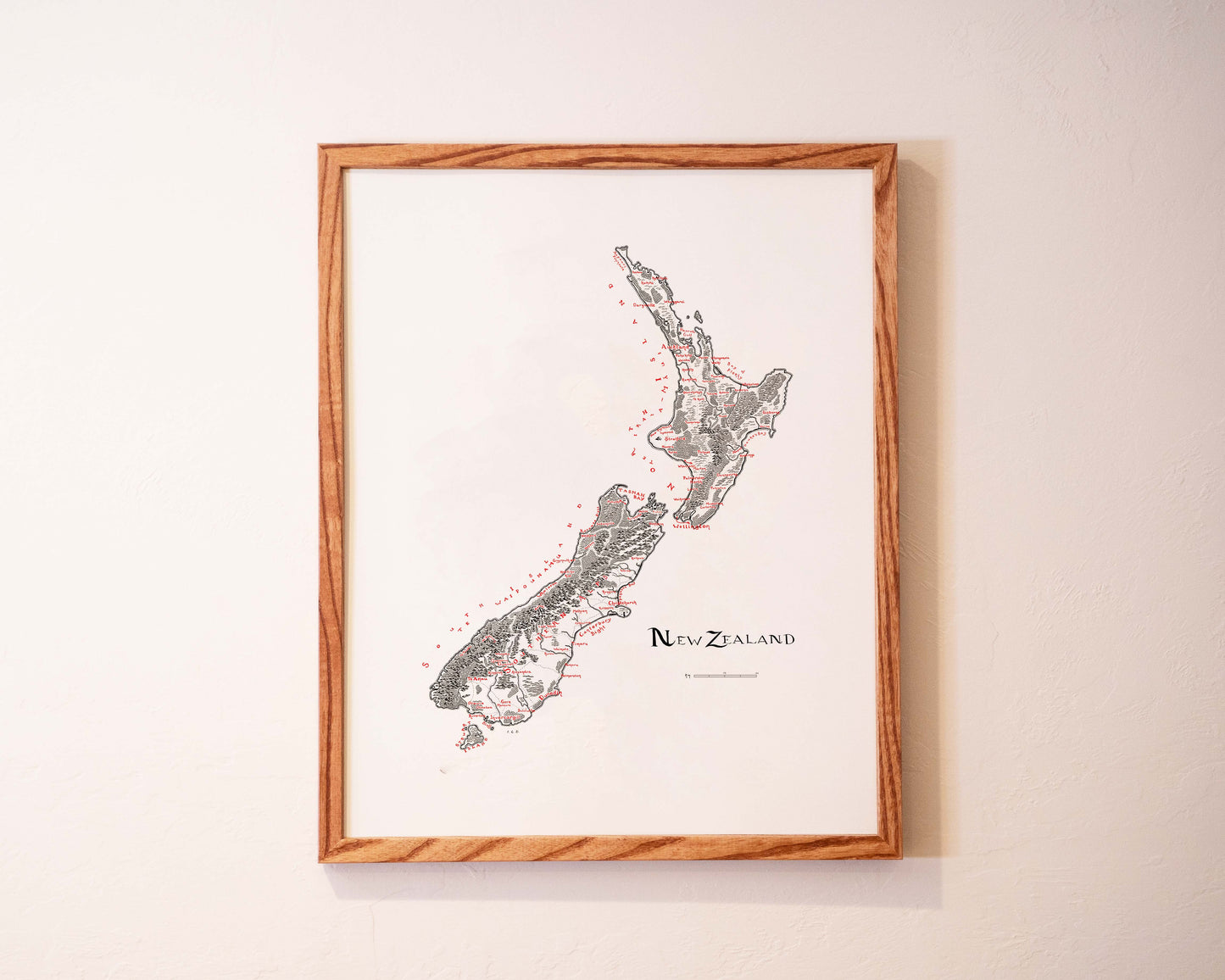 New Zealand Map