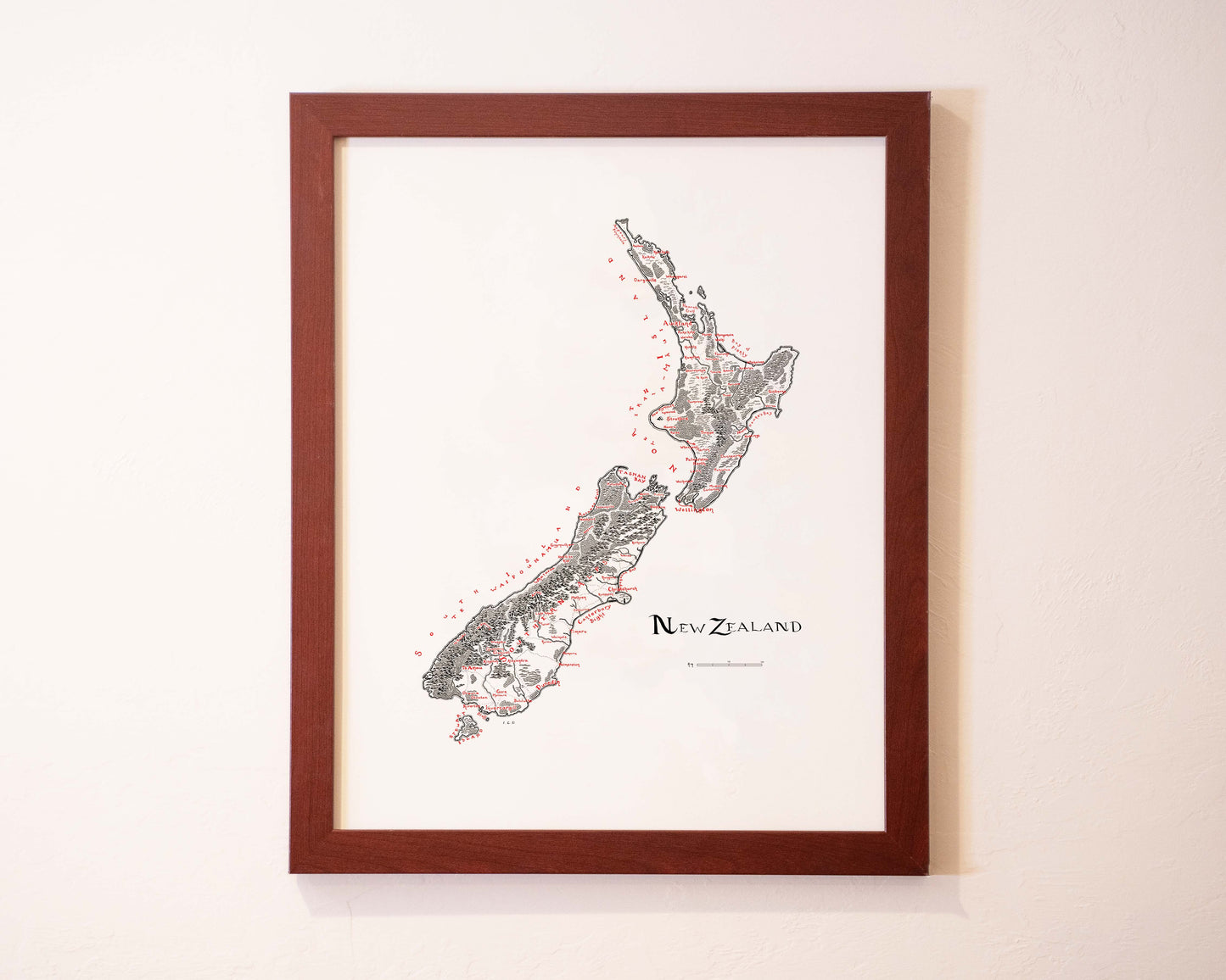 New Zealand Map