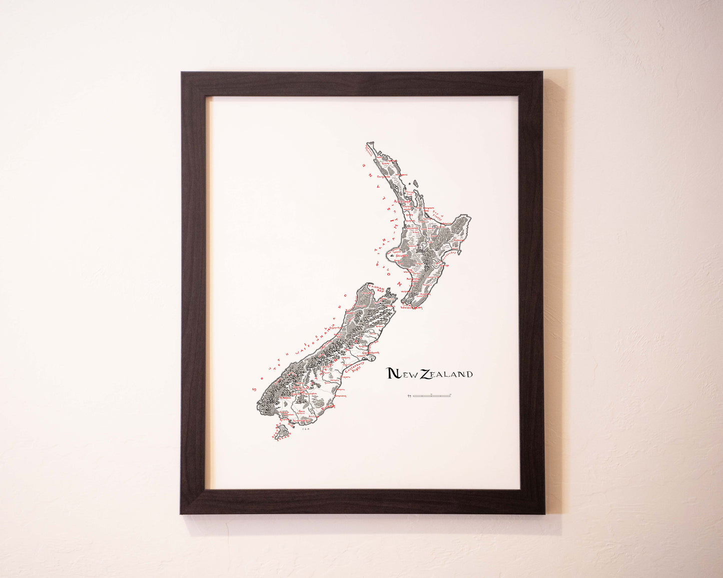 New Zealand Map