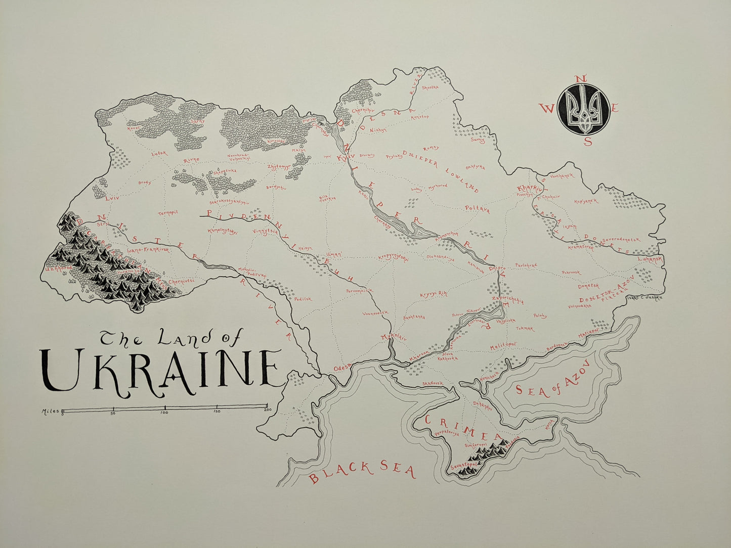 Ukraine Map