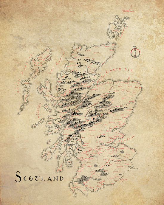 Scotland Map – Lord of Maps