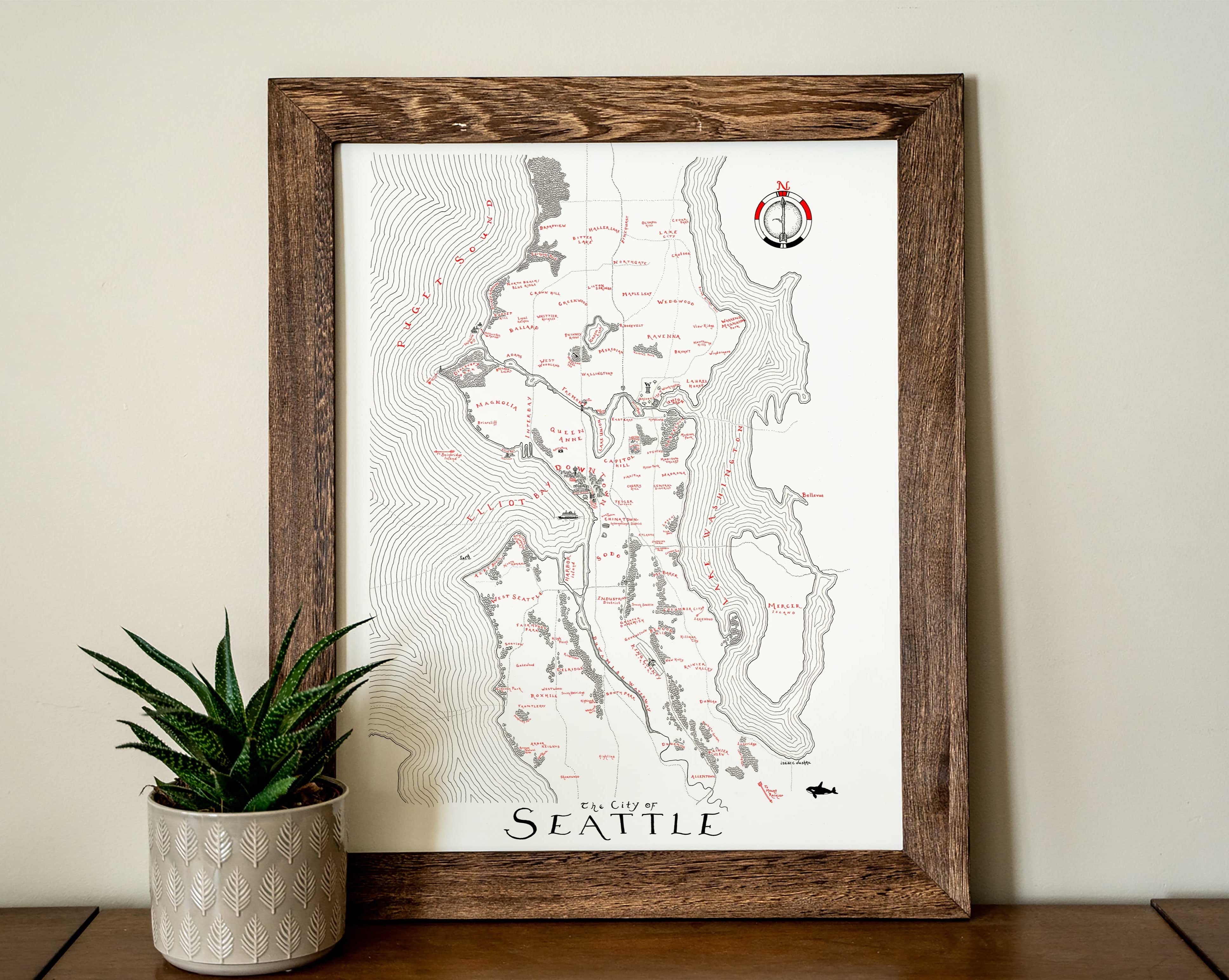 Seattle Map – Lord of Maps