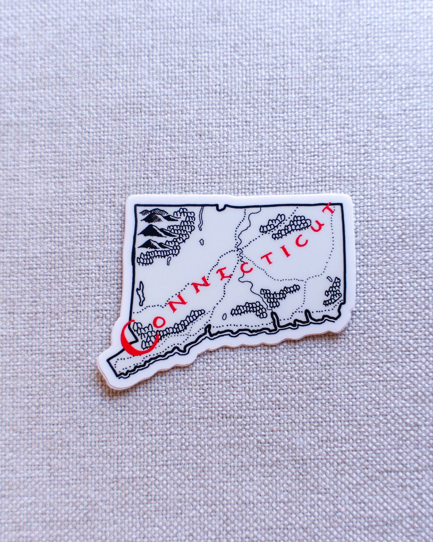 Connecticut Sticker 4-Pack