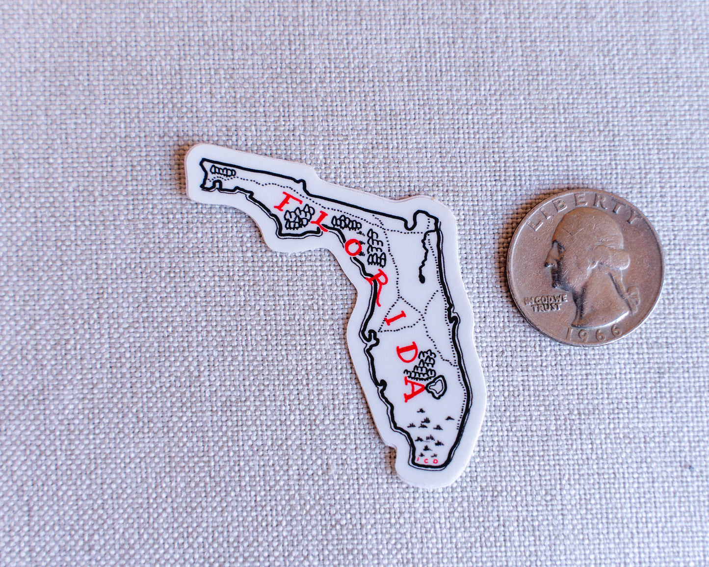 Florida Sticker 4-Pack