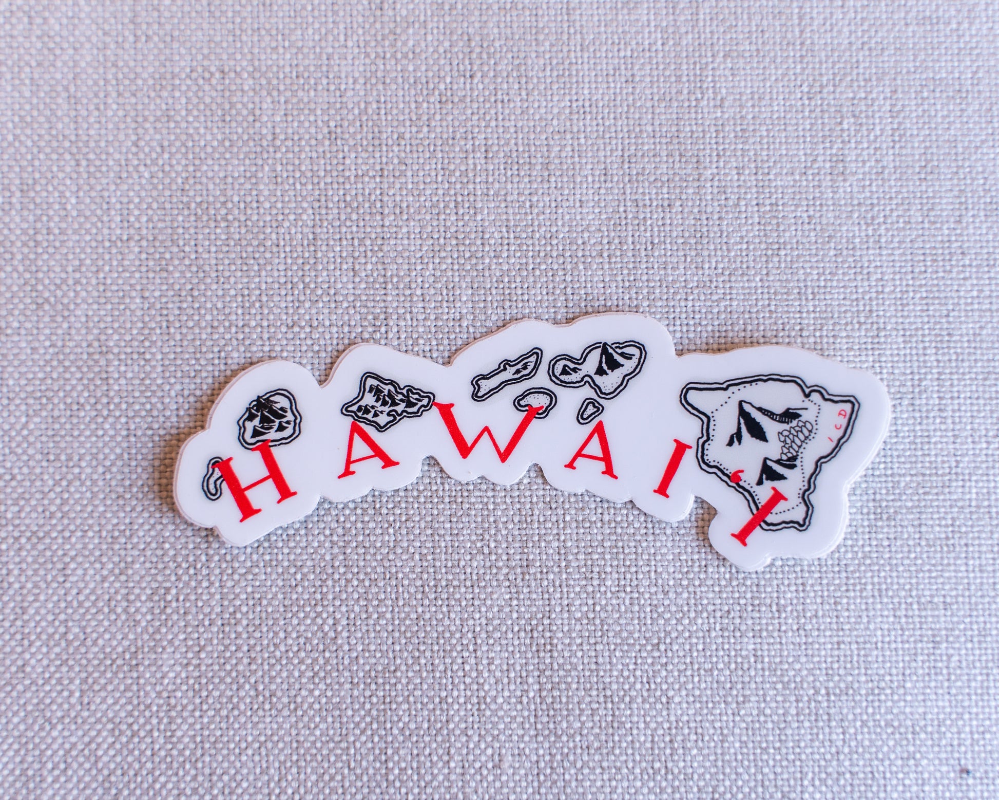 Hawaii Sticker 4-Pack – Lord of Maps