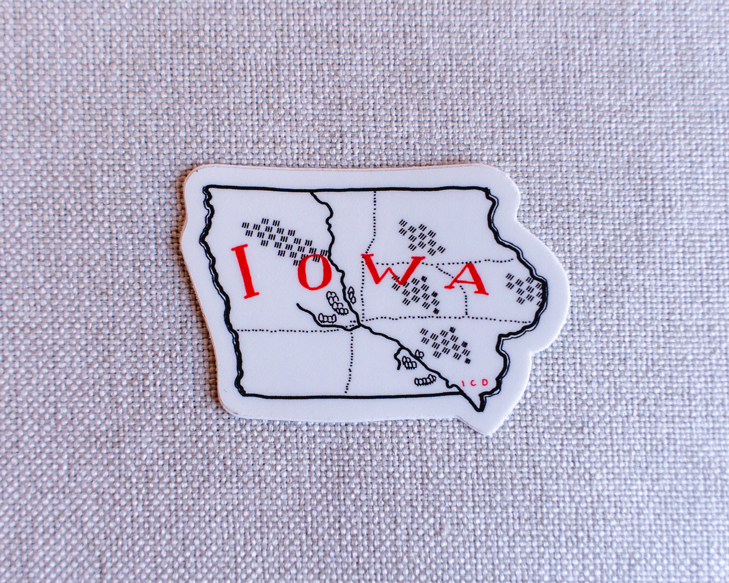 Iowa Sticker 4-Pack