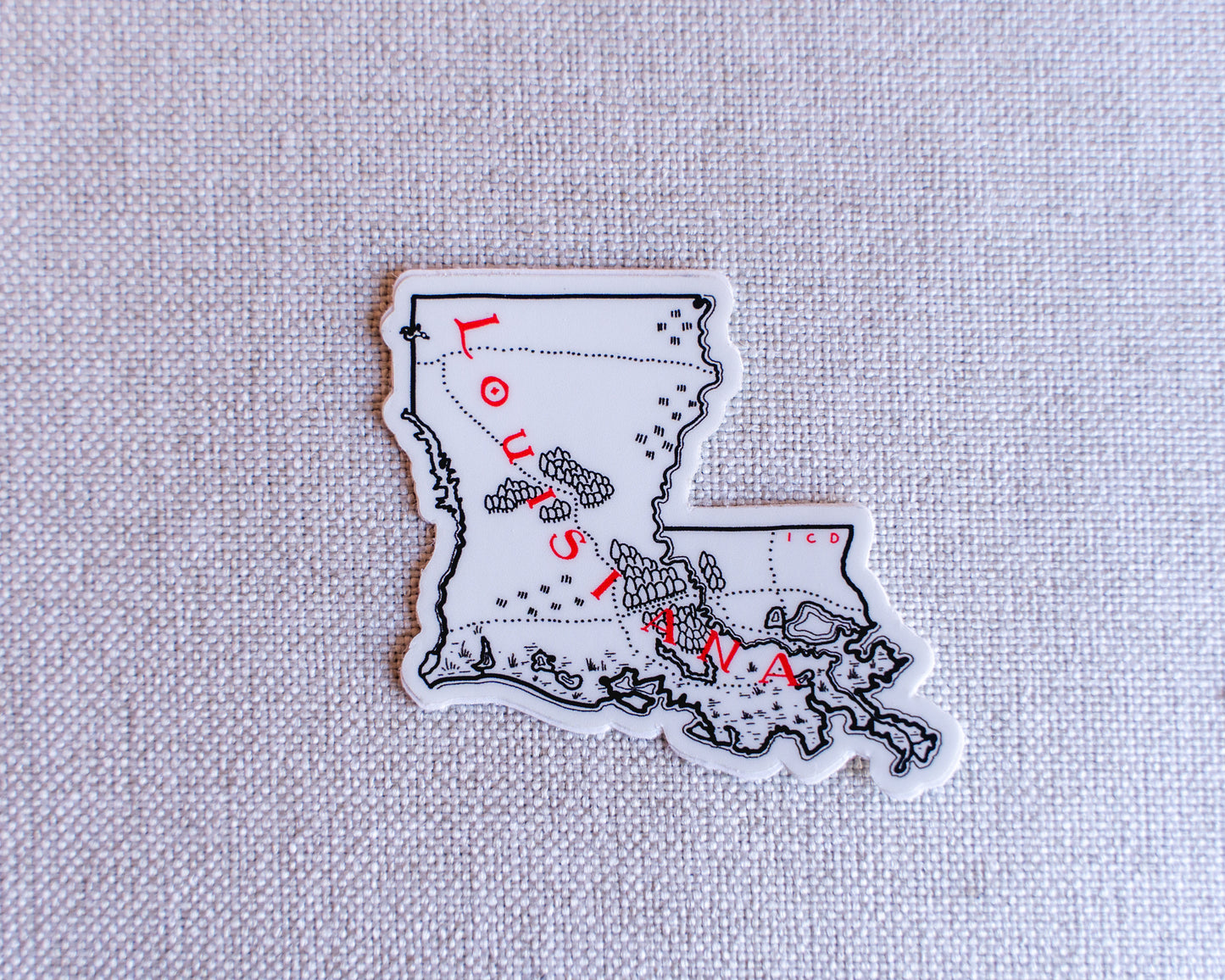 Louisiana Sticker 4-Pack